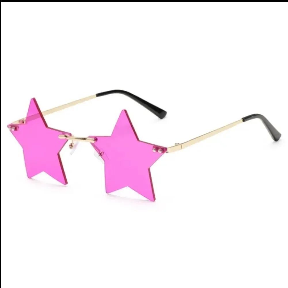 NWOT Star Glasses - Magenta